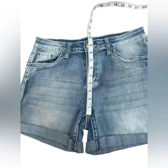 Wired Heart Western Cowgirl Shorts Stars and Stripes Embroidered Pockets size 29 - Picture 7 of 9